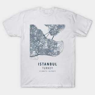 istanbul simple map T-Shirt